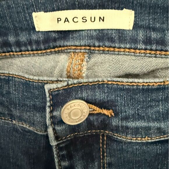 PacSun High Rise Jegging Blue Skinny Jeans with Stretch Fit Size 29 - Picture 3 of 7